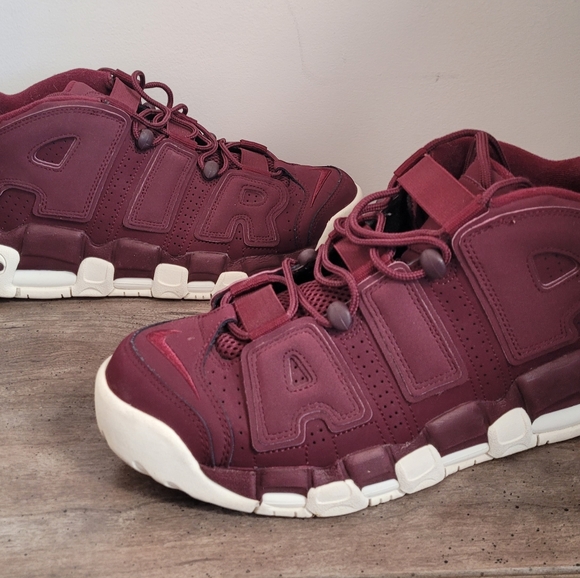 Nike Air More Uptempo 96 'Night Maroon/Bordeaux' - Picture 8 of 8